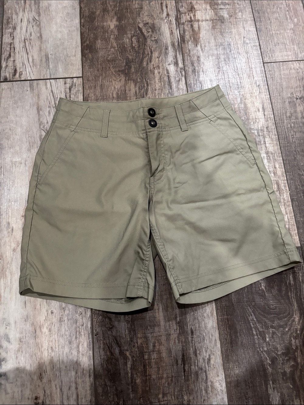 Prana Women's Olive Cargo Shorts